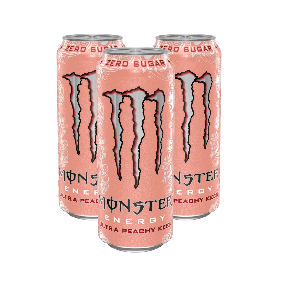Canettes Monster Energy Ultra Peachy Keen