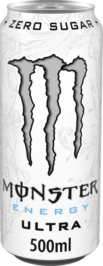 Canette Monster Energy Ultra White